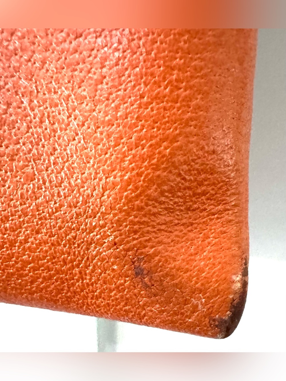 PRADA + COA Vintage Canvas & Leather Tote Bag Beige Orange Shoulder Bag Italy - Picture 6 of 10